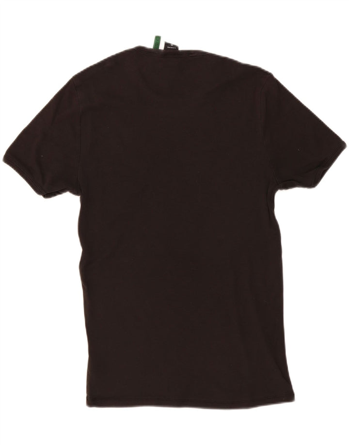 G-STAR Mens T-Shirt Top Medium Black Cotton