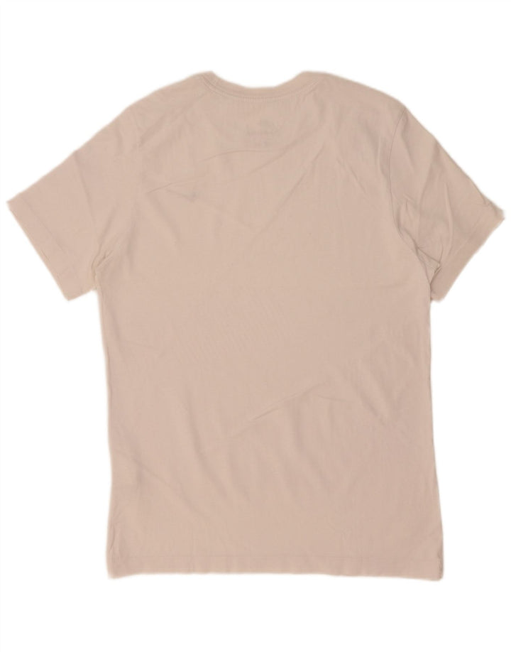 Nike Mens T-Shirt Top Small White Cotton
