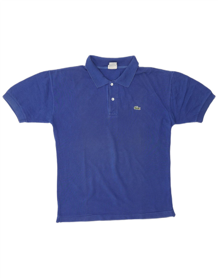 LACOSTE Mens Polo Shirt Size 5 Large Blue