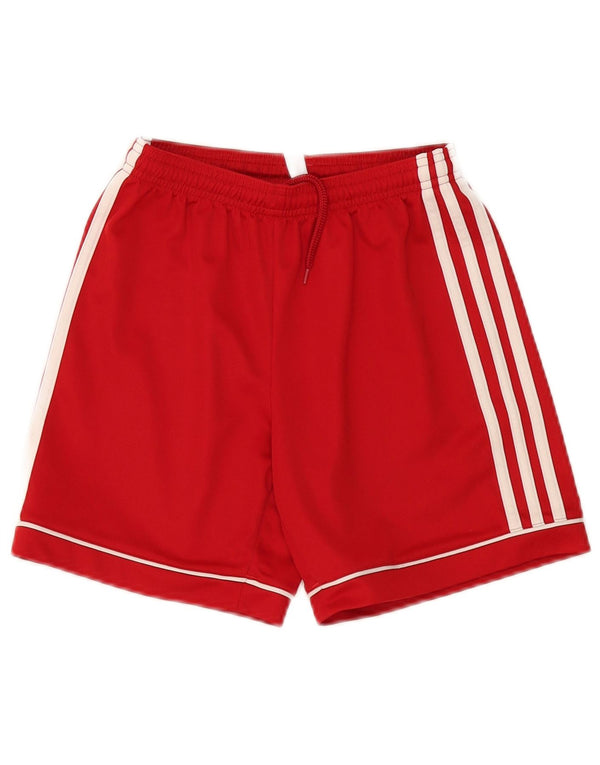 Adidas Boys Aeroready Sport Shorts 11-12 Years Red Polyester
