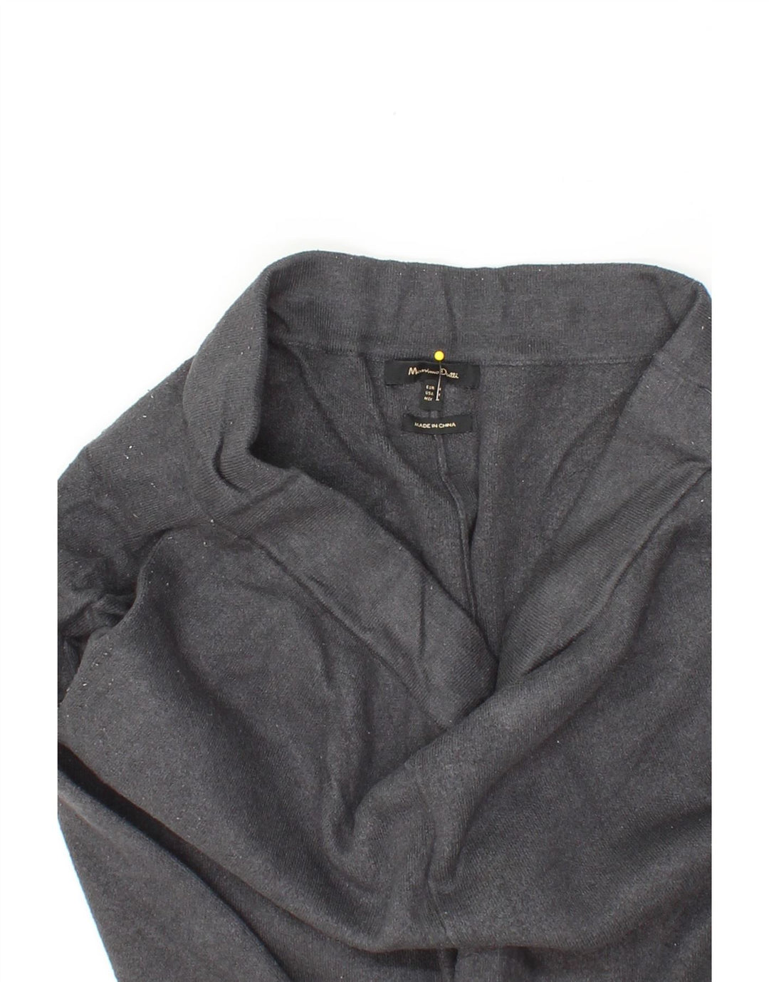 MASSIMO DUTTI Womens Tracksuit Trousers UK 12 Medium  Grey Vintage Massimo Dutti and Second-Hand Massimo Dutti from Messina Hembry 