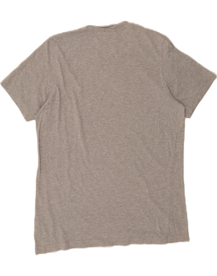 ADIDAS Mens Graphic T-Shirt Top Medium Grey Cotton Vintage Adidas and Second-Hand Adidas from Messina Hembry 