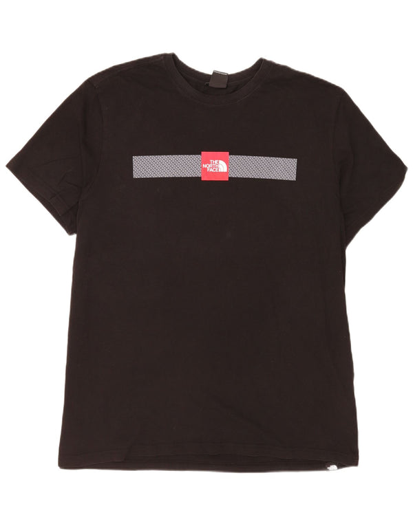 The North Face Mens Graphic T-Shirt Top 2XL Black Cotton