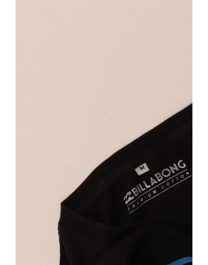 Billabong Mens Graphic T-Shirt Top Medium Black