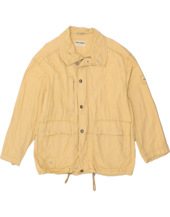 COLMAR Mens Bomber Jacket IT 52 Large Beige Cotton Vintage Colmar and Second-Hand Colmar from Messina Hembry 