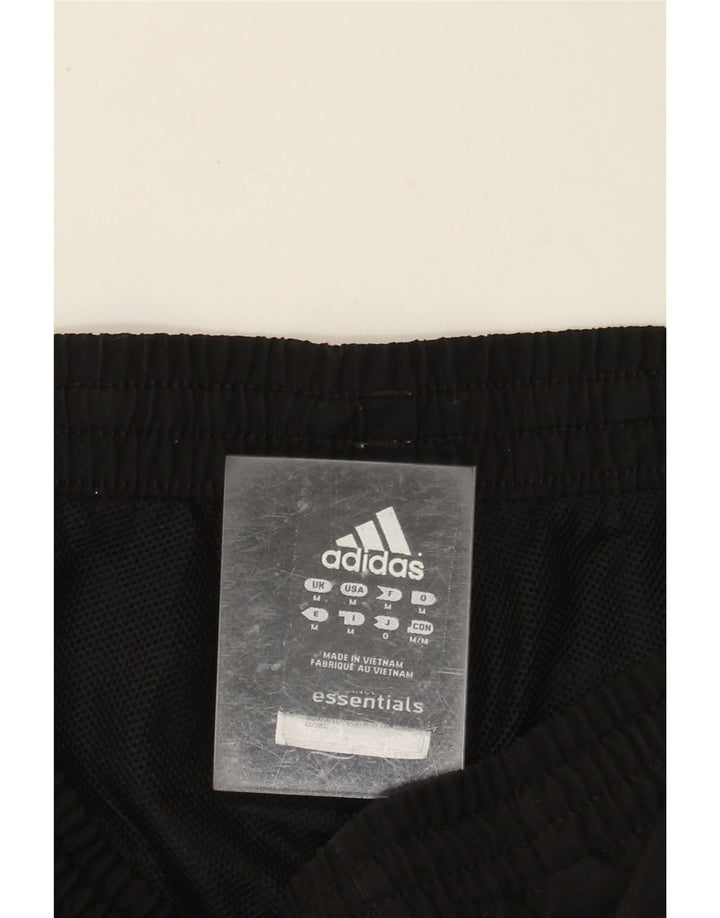 ADIDAS Mens Tracksuit Trousers Medium  Black Polyester
