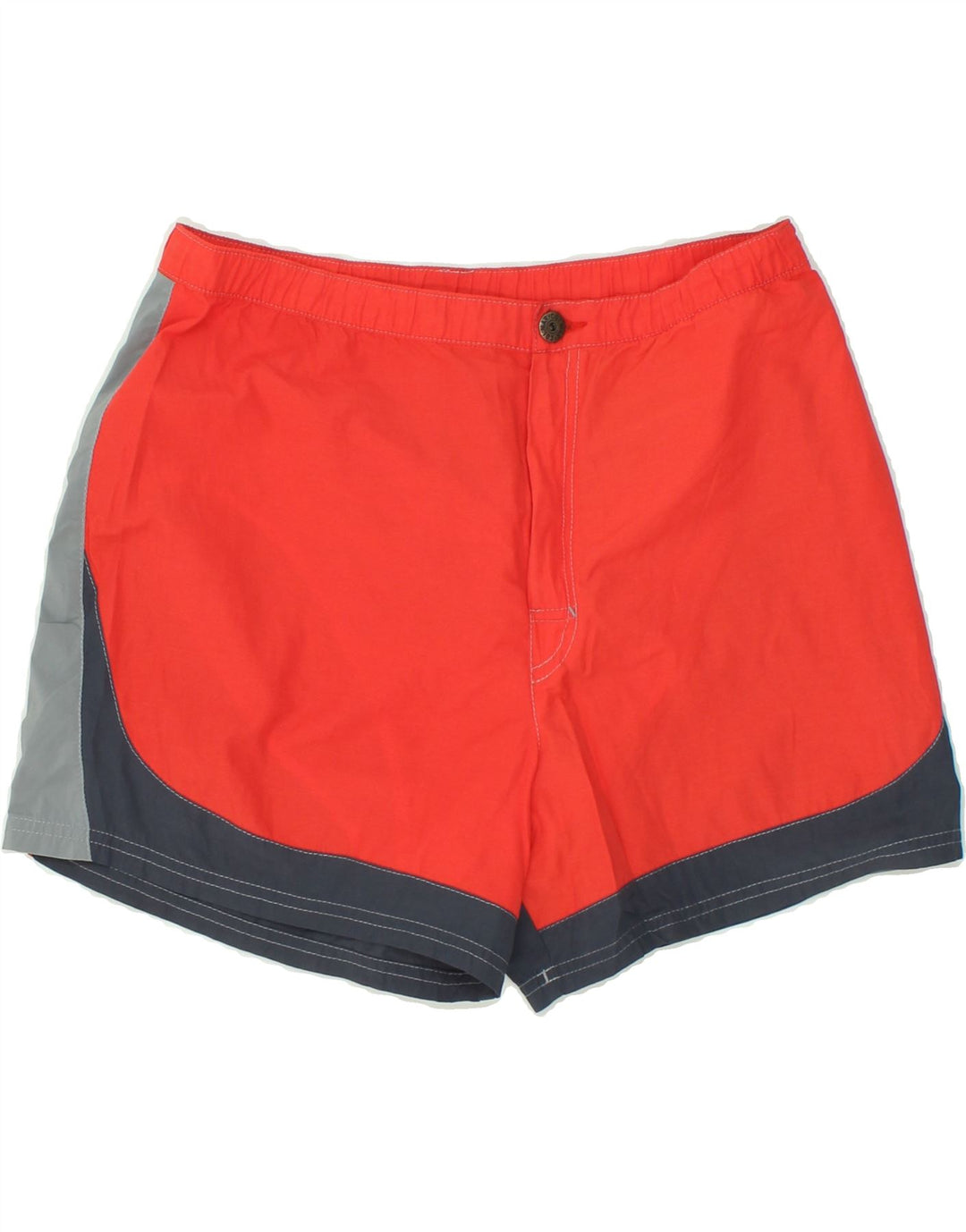 COLMAR Mens Sport Shorts Medium Red Colourblock Cotton Vintage Colmar and Second-Hand Colmar from Messina Hembry 