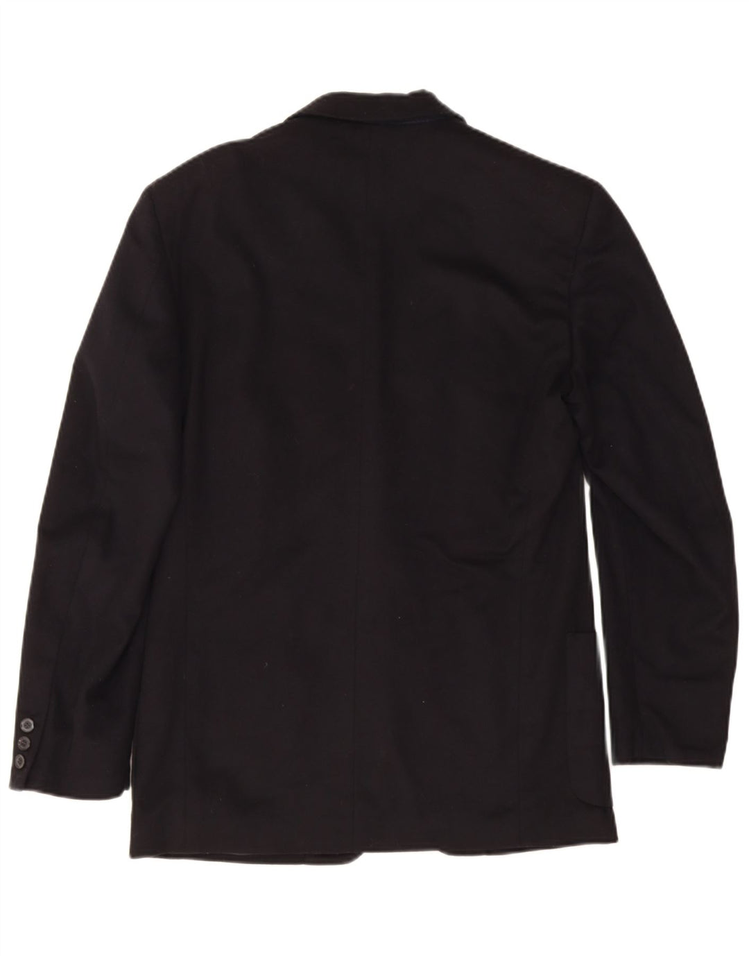 Trussardi Jeans Mens 2 Button Blazer Jacket IT 46 Small Black