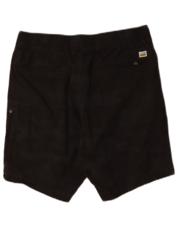 Vuori Mens Chino Shorts Medium W30 Grey Camouflage Cotton