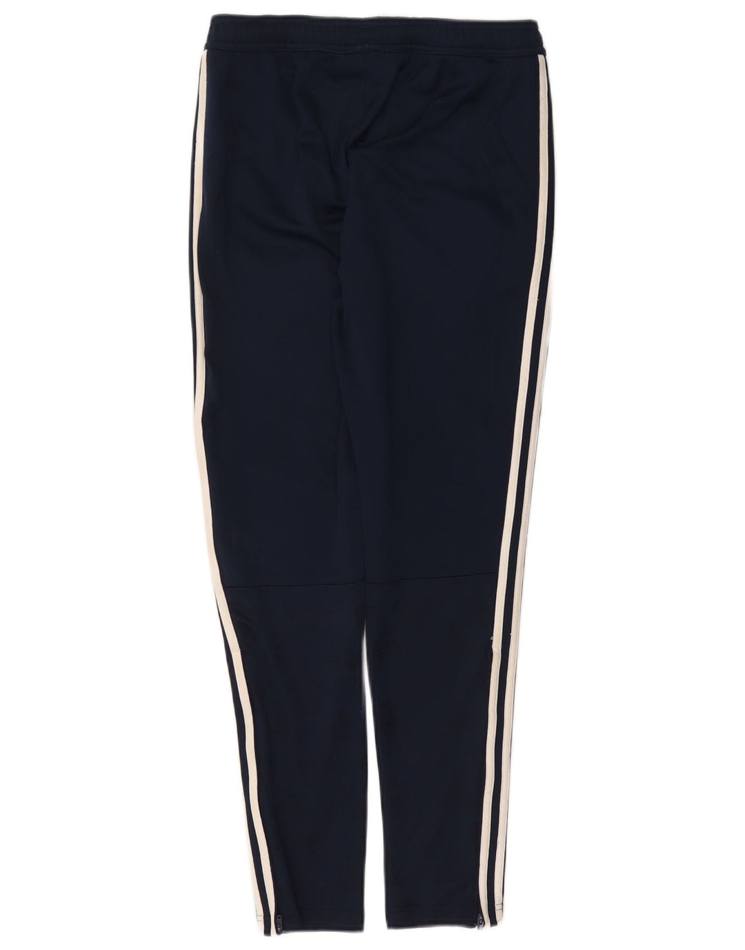 ADIDAS Mens Graphic Tracksuit Trousers Small  Navy Blue Polyester