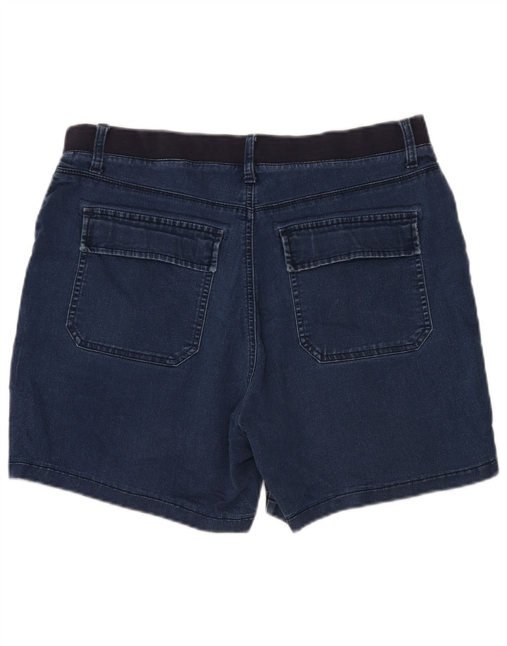 LEE Womens Relaxed Fit Denim Shorts W36 XL Blue