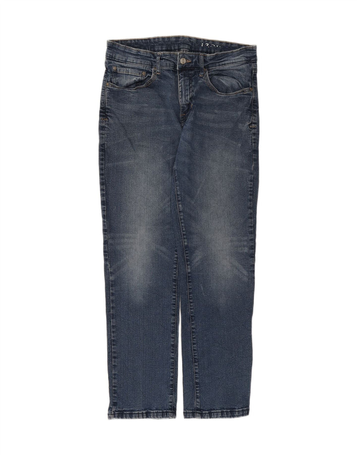 IZOD Mens Straight Jeans W32 L30 Blue Cotton Vintage Izod and Second-Hand Izod from Messina Hembry 
