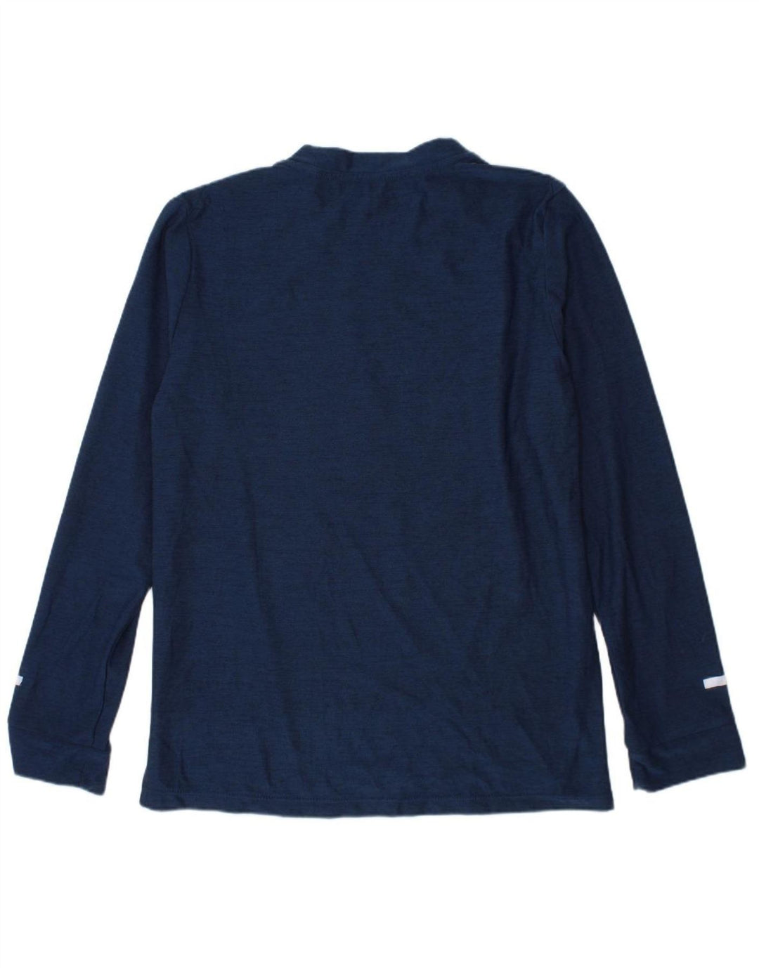 RUSSELL ATHLETIC Boys Dri-Power Top Long Sleeve 7-8 Years Medium Blue