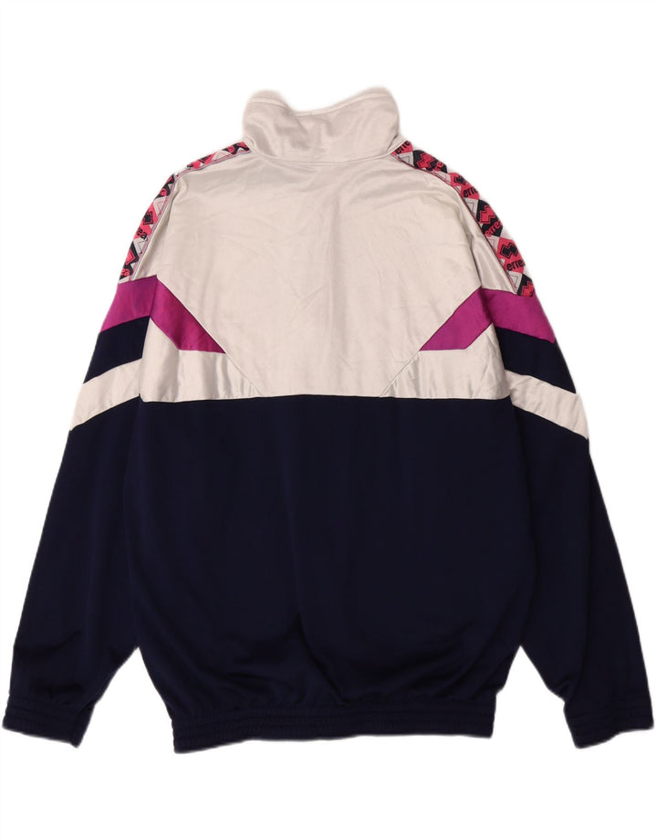 Womens Graphic Tracksuit Top Jacket UK 16 Large