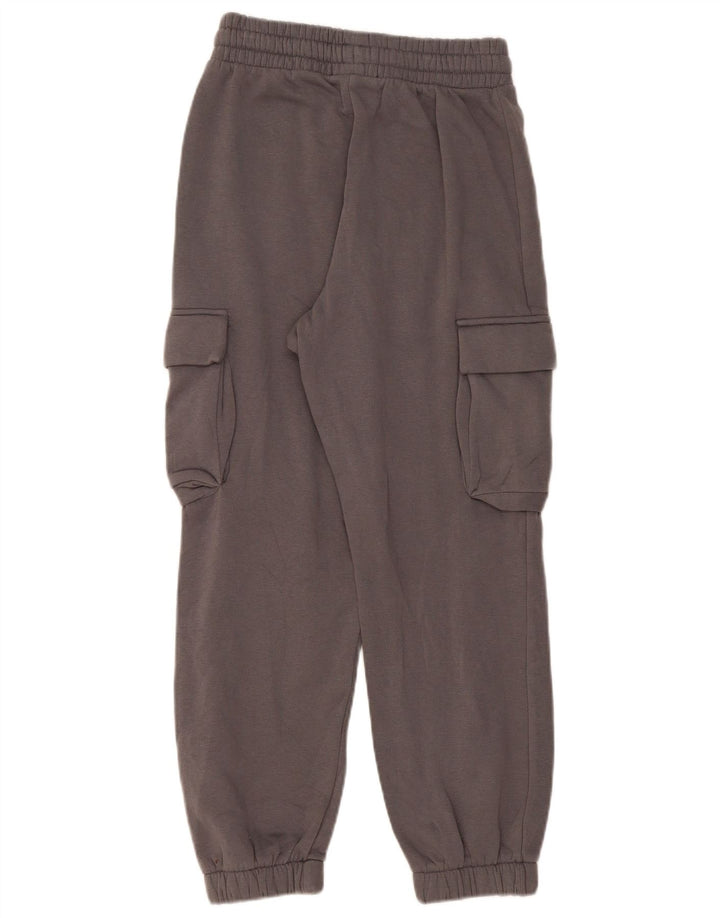 Zara Mens Cargo Tracksuit Trousers Joggers Small Grey
