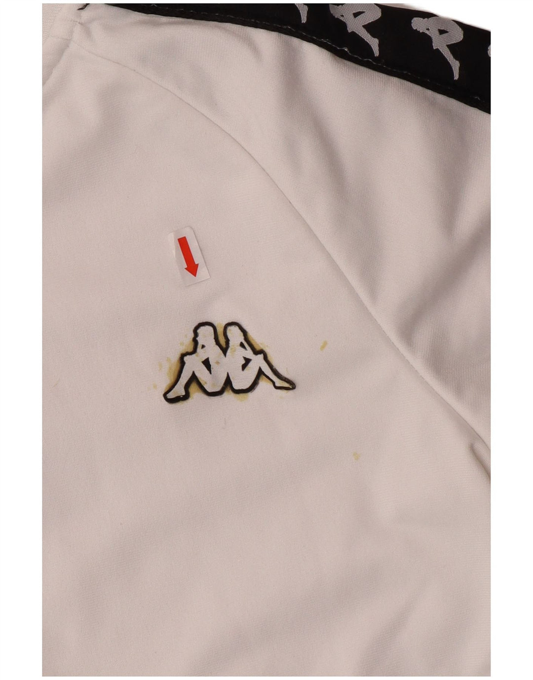 KAPPA Girls Graphic Tracksuit Top Jacket 11-12 Years Small  White