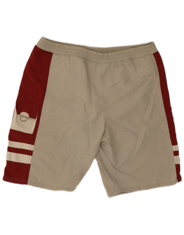 Fila Mens Graphic Sport Shorts Medium  Green Colourblock