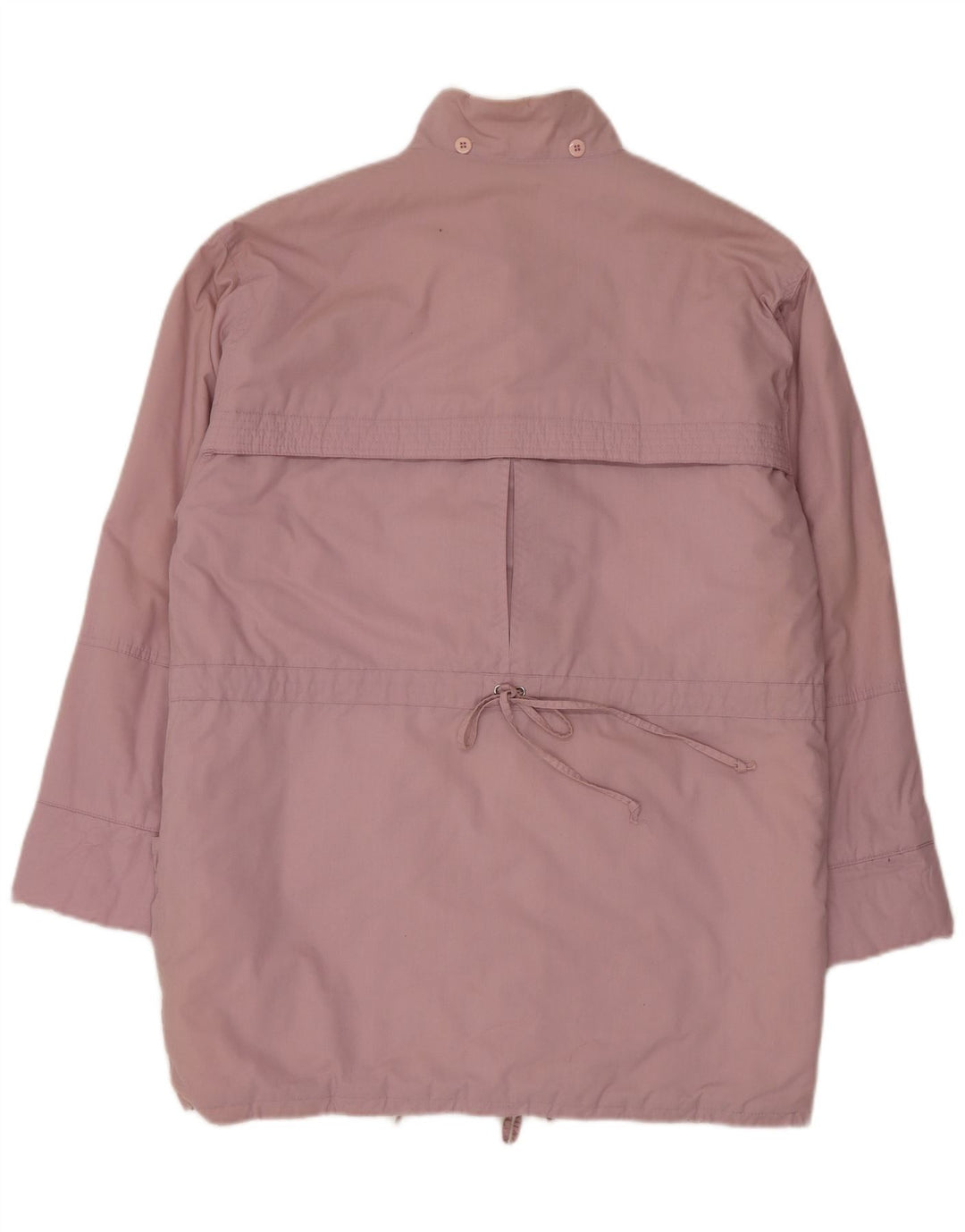 Vintage Womens Oversized Windbreaker Coat IT 36/38 XS Pink Polyester