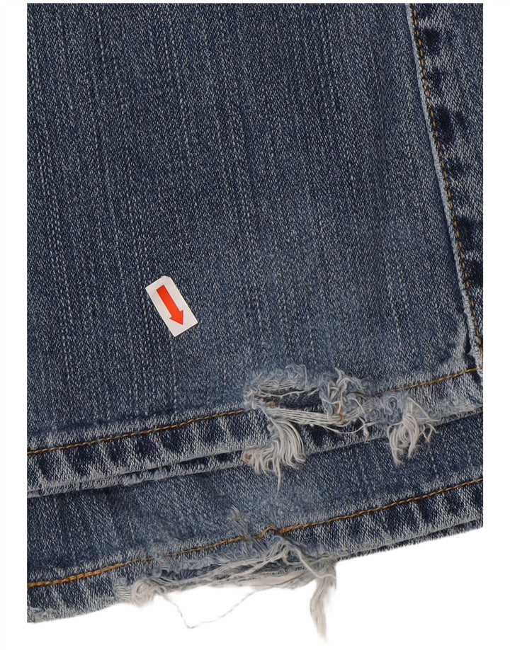 Levi's Womens 515 Low Waist Bootcut Jeans US 8 Medium W30 L31 Blue Cotton