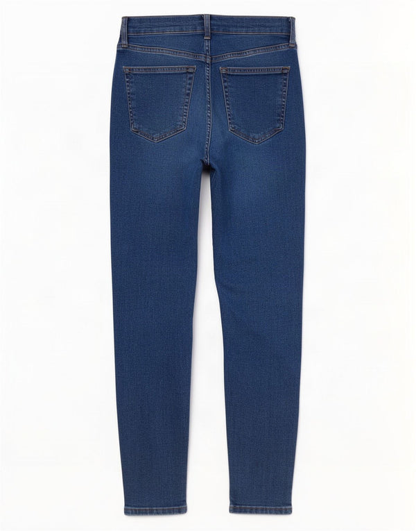 Topshop Womens Jamie Skinny Jeans W28 L26 Blue Cotton