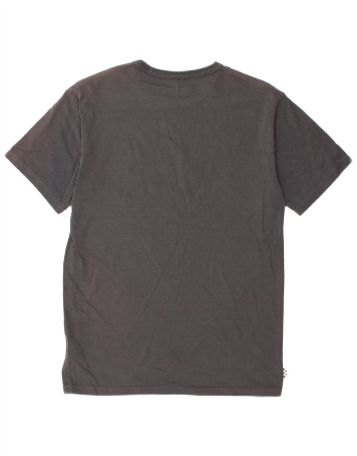 VANS Mens Classic Fit Graphic T-Shirt Top Small Grey Cotton