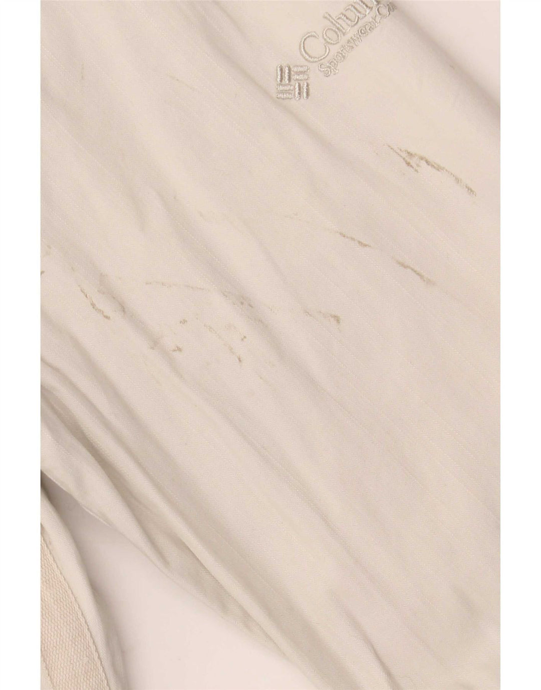 Columbia Womens Bomber Jacket UK 18 XL White Cotton