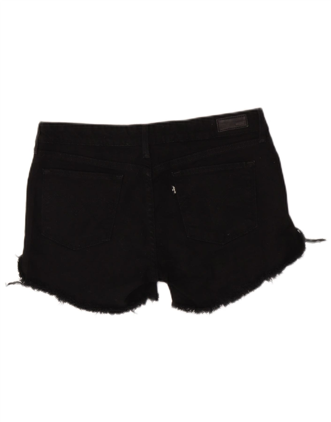 Levi's Womens Denim Shorts W31 Medium  Black Cotton