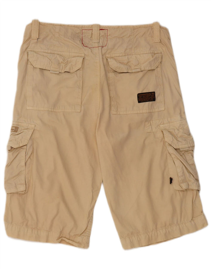 Alpha Industries Mens Cargo Shorts W32 Medium Beige