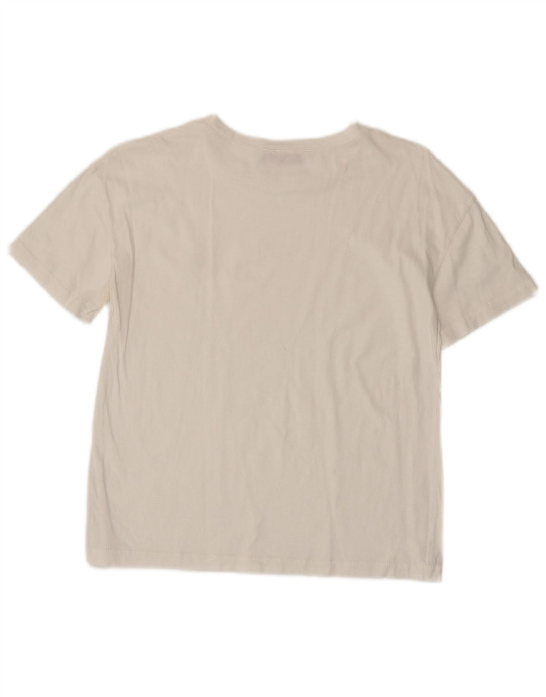 ZARA Womens T-Shirt Top UK 10 Small White