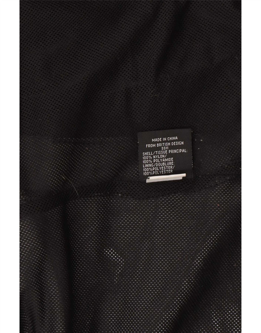 Superdry Womens Regular Fit Windbreaker Jacket UK 16 Large Black Nylon