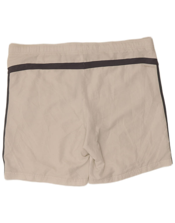 Adidas Mens Climacool Sport Shorts 2XL White Polyester