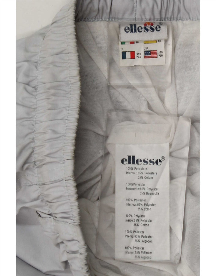 Ellesse Mens Tracksuit Trousers IT 46 Small  Blue Polyester