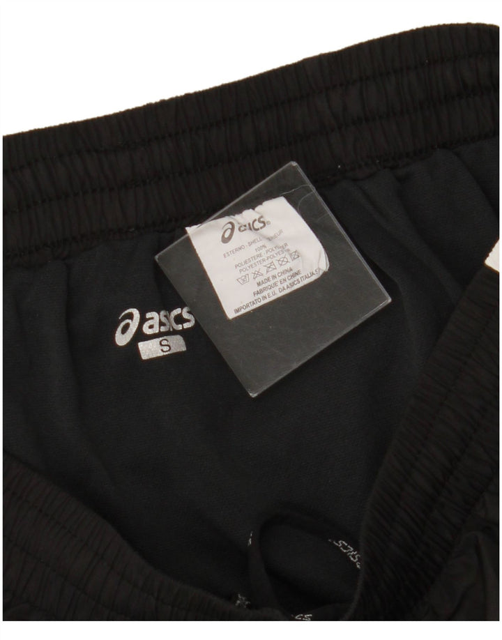 ASICS Womens Sport Shorts UK 10 Small  Black Camouflage Polyester