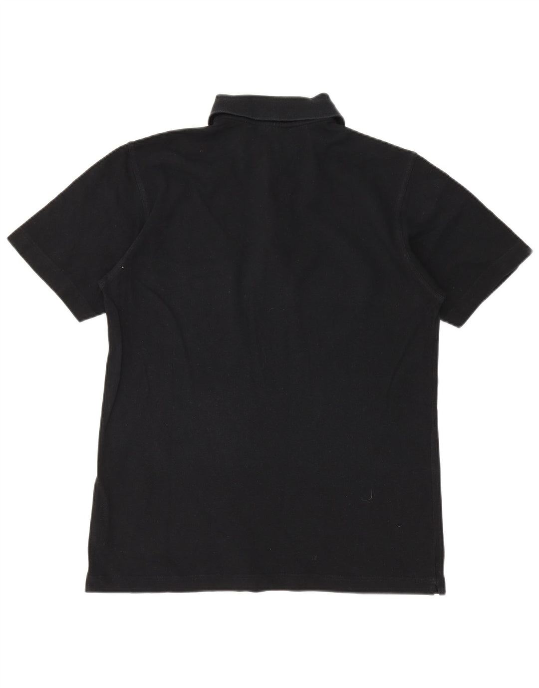 NAVIGARE Mens Polo Shirt Medium Black Cotton