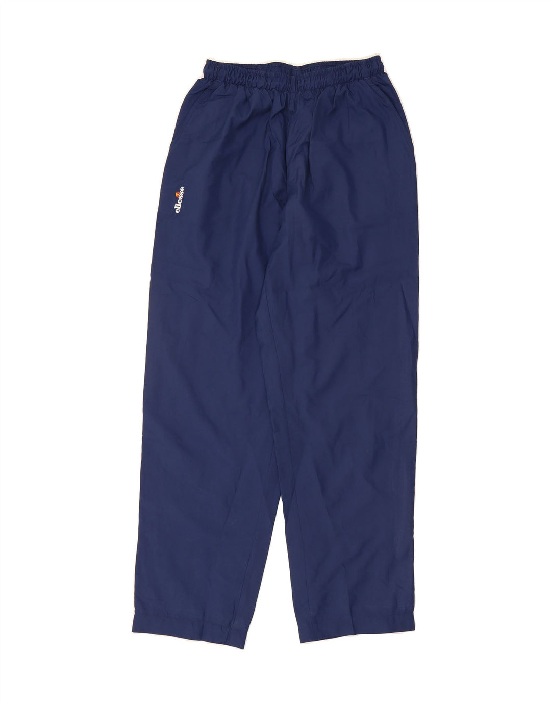 ELLESSE Womens Tracksuit Trousers IT 42 Medium  Navy Blue Polyester Vintage Ellesse and Second-Hand Ellesse from Messina Hembry 