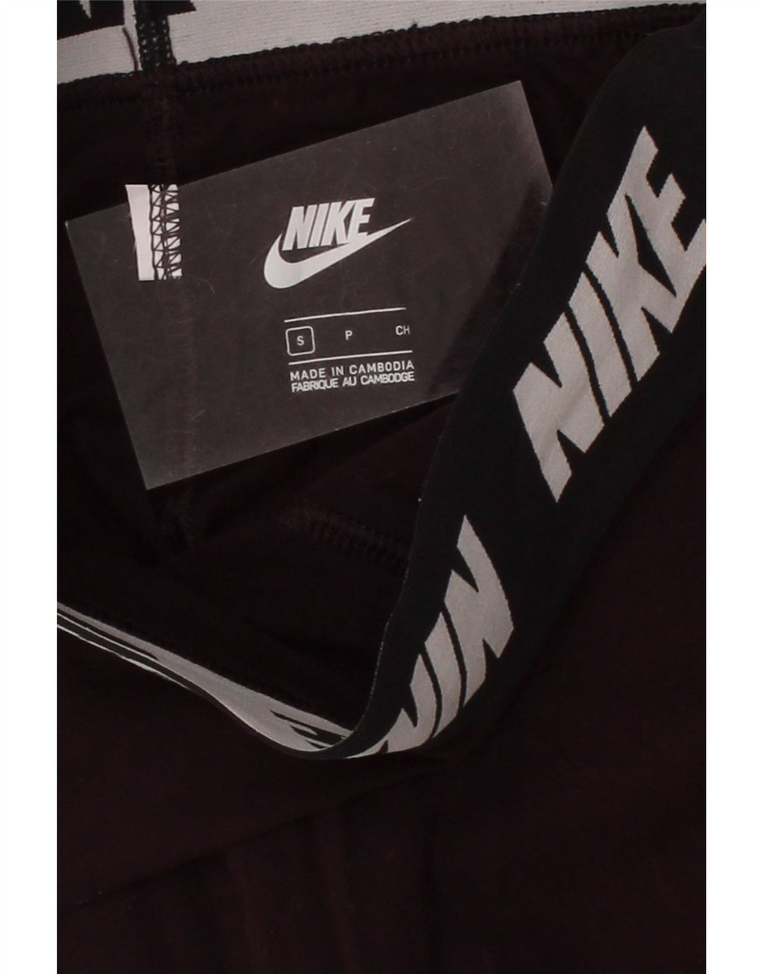 NIKE Womens Graphic Leggings UK 8 Small  Purple Vintage Nike and Second-Hand Nike from Messina Hembry 