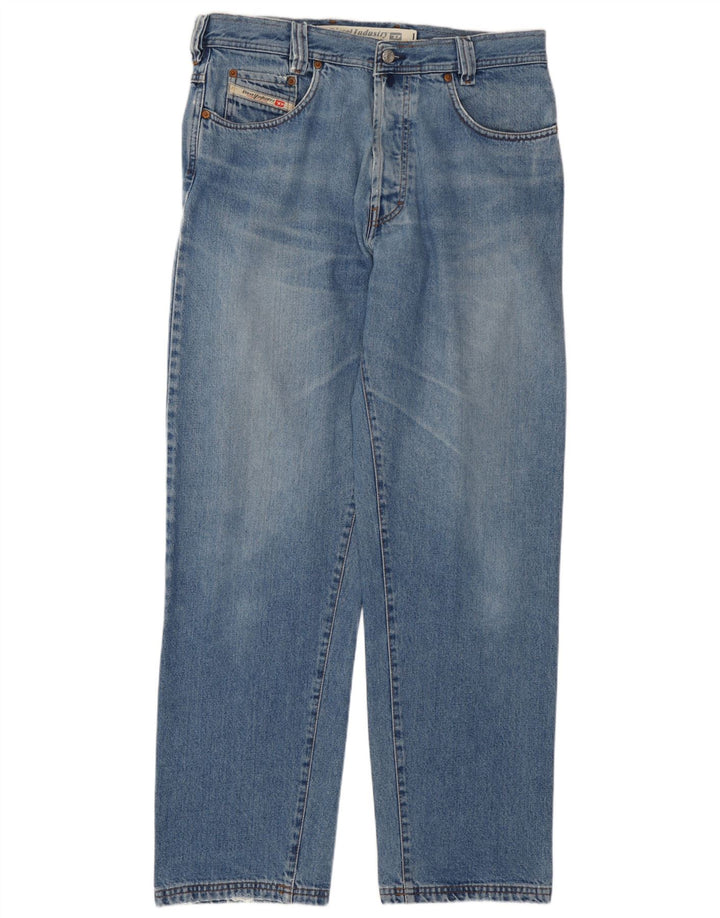 Diesel Mens Straight Jeans W34 L32 Blue