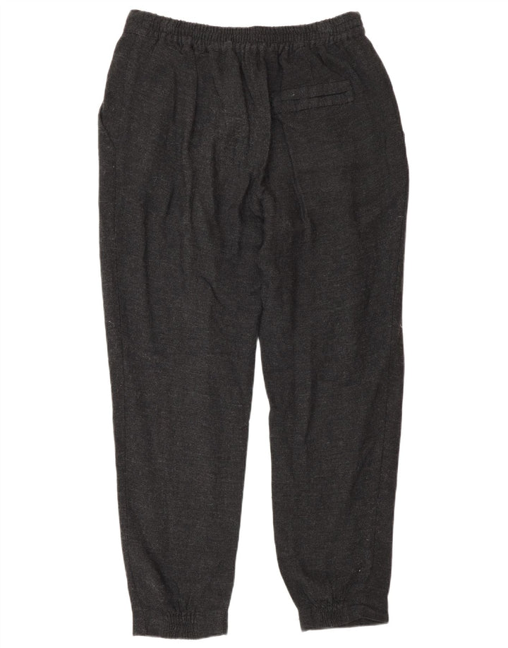 Zara Womens Slim Casual Trousers Small W26 L28 Grey