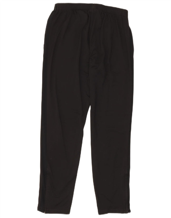 NIKE Mens Tracksuit Trousers Medium  Black Polyester