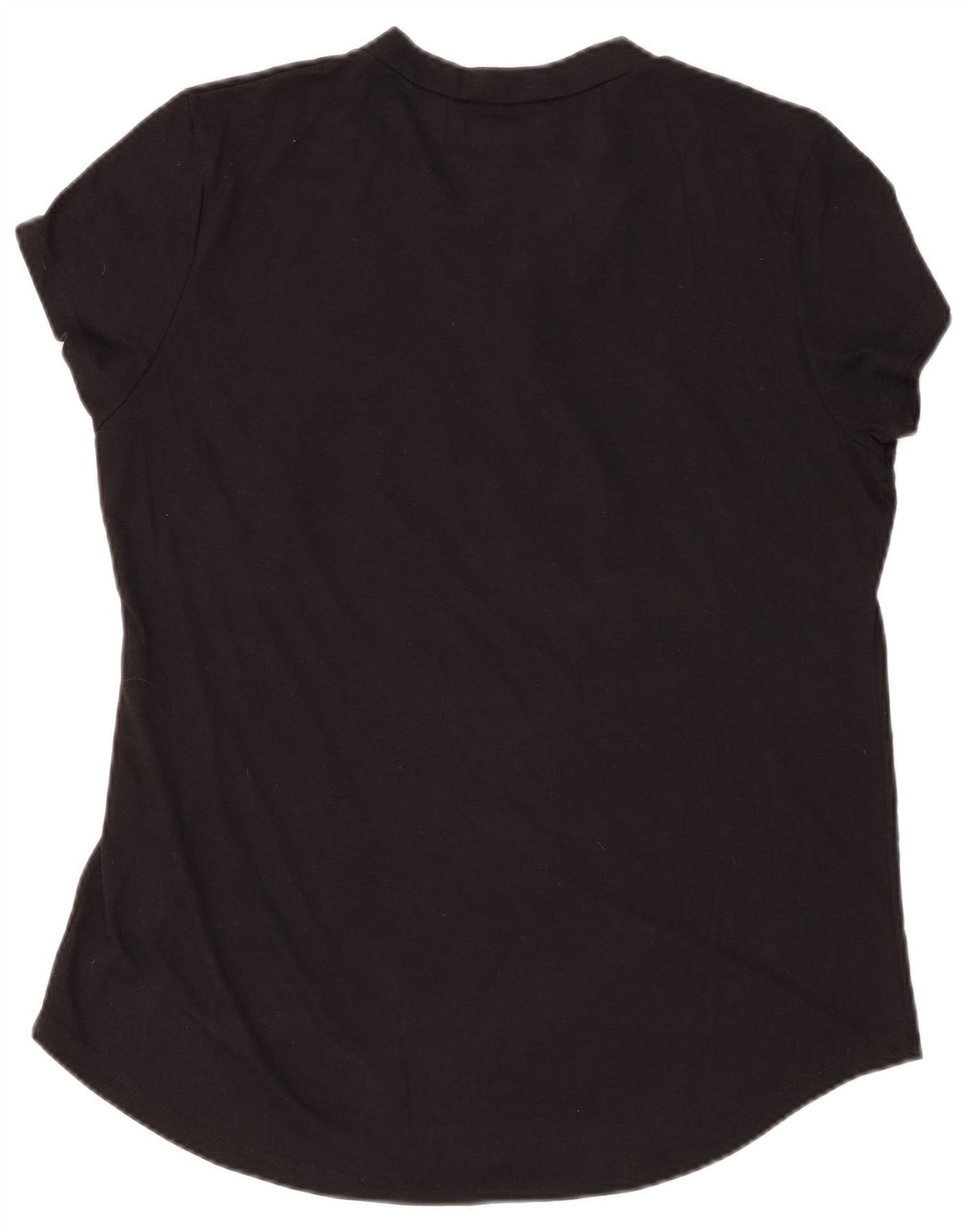 NFL Womens New Orleans Saints Graphic T-Shirt Top UK 16 Large Black Cotton