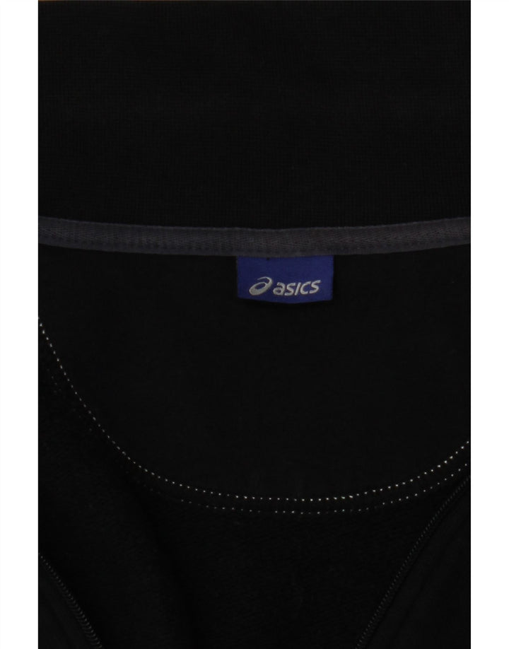 ASICS Mens Tracksuit Top Jacket Large Black