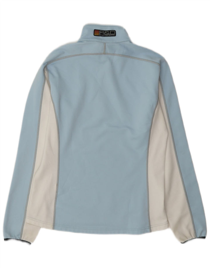 Peak Performance Womens Sweatshirt Jumper UK 12 Medium Blue Colourblock