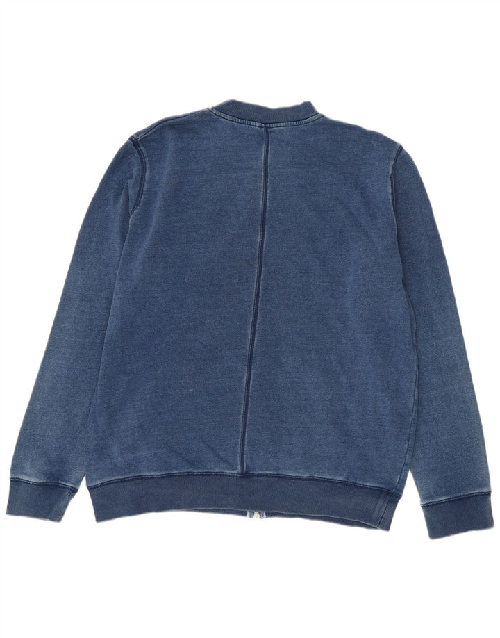 Timberland Mens Tracksuit Top Jacket 2XL Navy Blue Cotton