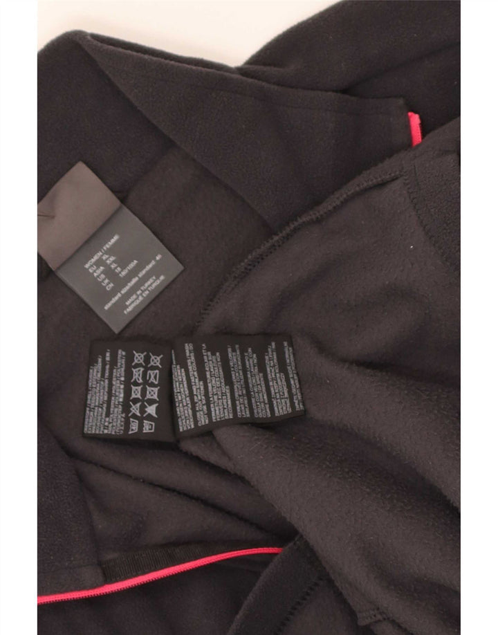 Jack Wolfskin Womens Fleece Jacket UK 18 XL Grey Polyester