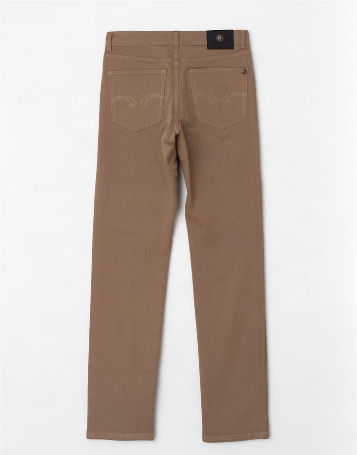 Trussardi Mens Straight Jeans W31 L33 Grey Cotton