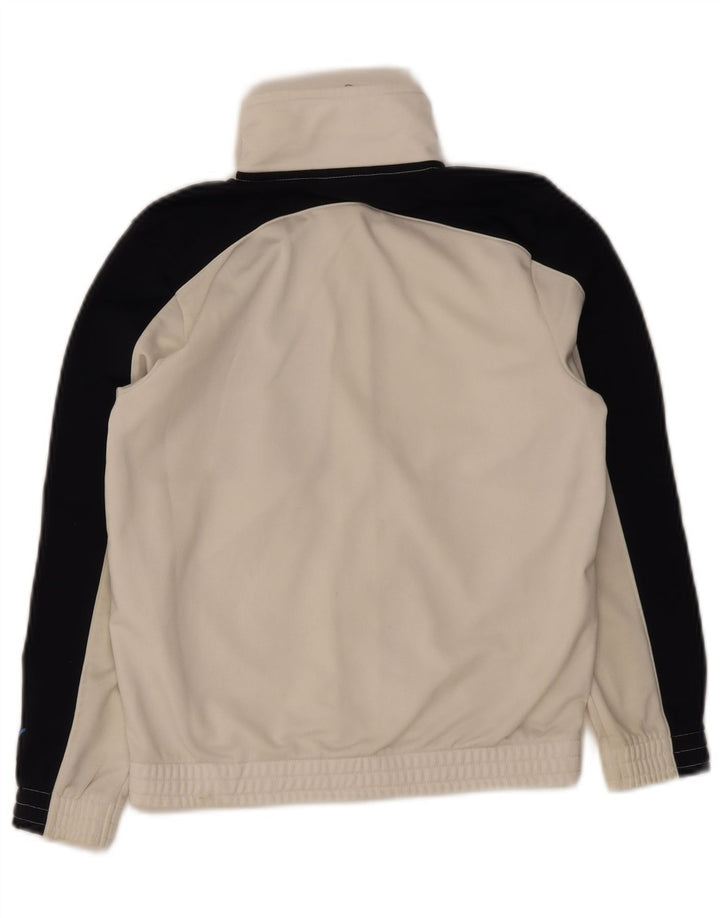 Puma Boys Graphic Tracksuit Top Jacket 9-10 Years White Colourblock