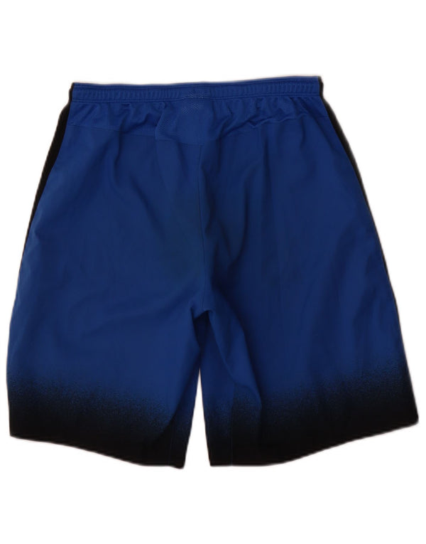 Nike Mens Dri Fit Sport Shorts Small  Blue Colourblock Polyester