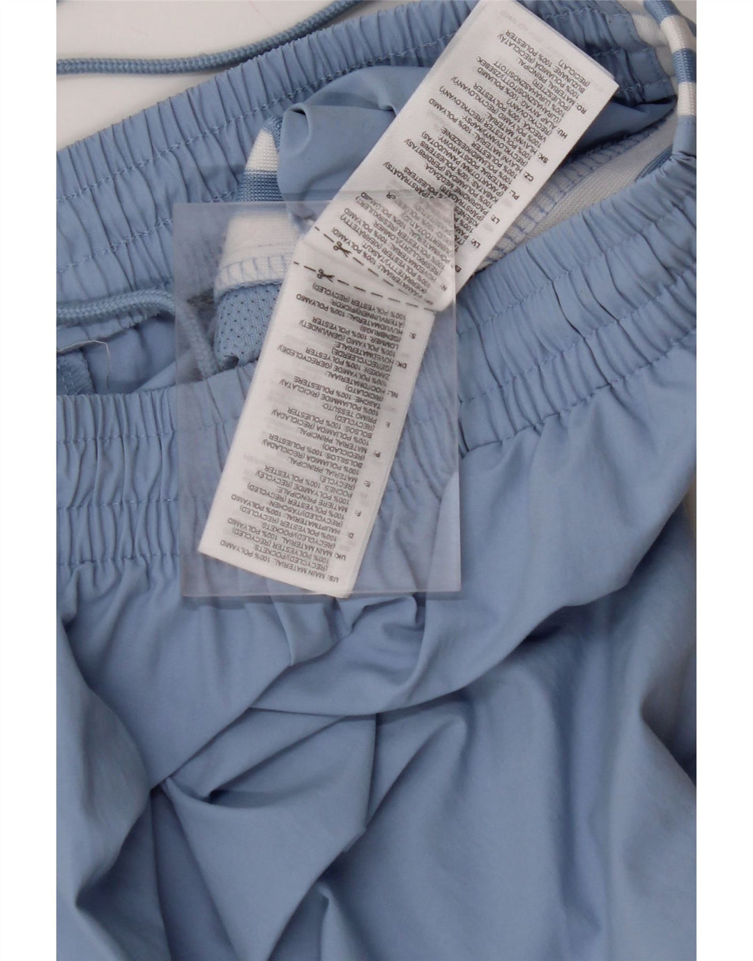 ADIDAS Mens Graphic Tracksuit Trousers Joggers Small  Blue Polyamide