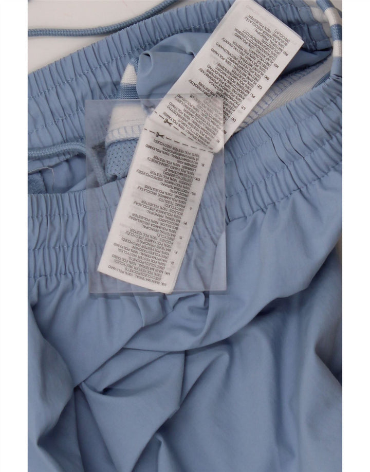 ADIDAS Mens Graphic Tracksuit Trousers Joggers Small  Blue Polyamide