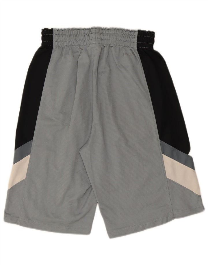 NIKE Mens Dri Fit Sport Shorts Small Grey Colourblock Polyester